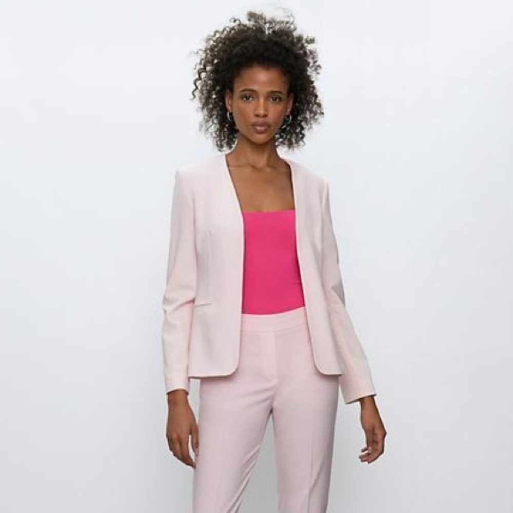 NWOT Aritzia Babaton Alexis blazer in chalk pink - size 00